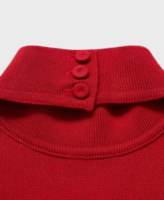 Women's Mixed Knit Halter Dress