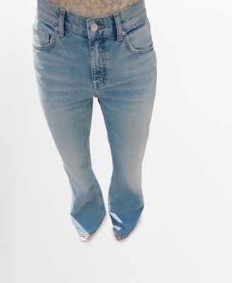 Women's Mid-Rise Flared Jeans