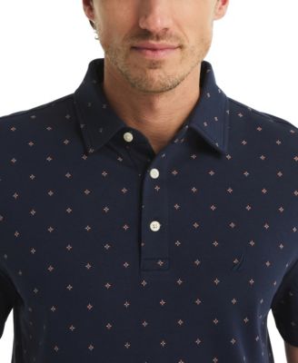 Men's Printed Compass Polo Shirt