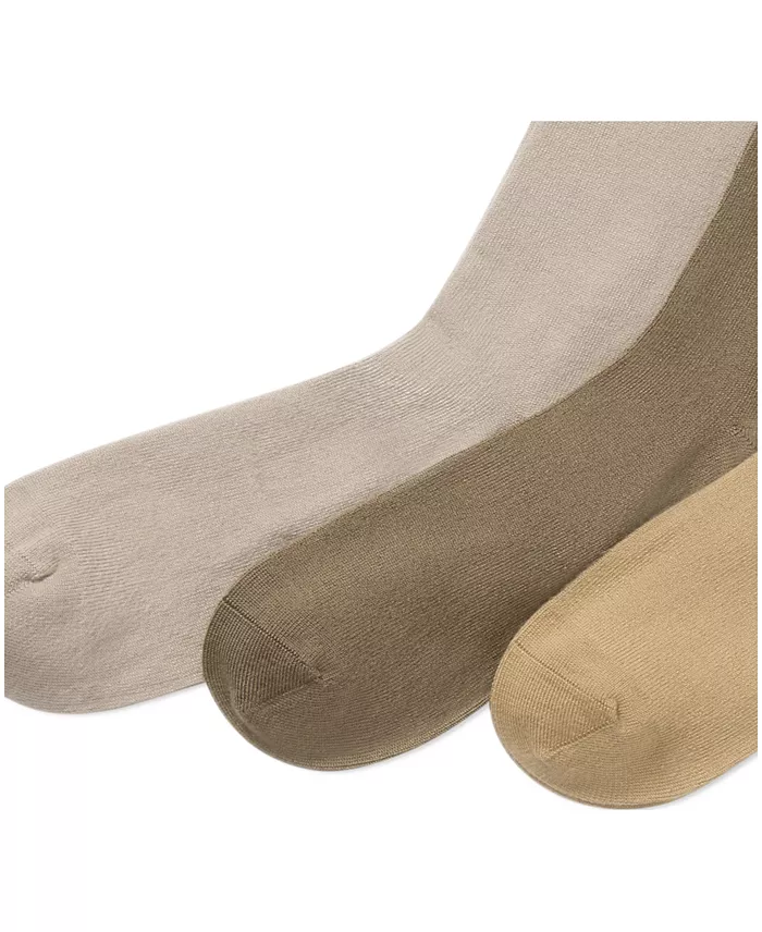 Men's Supersoft Dress Socks, 3-Pack - thumbnail 7