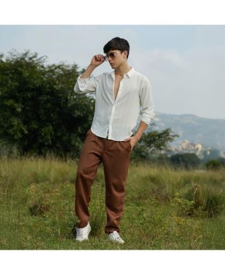 Men's Ridge-Striped Shirt