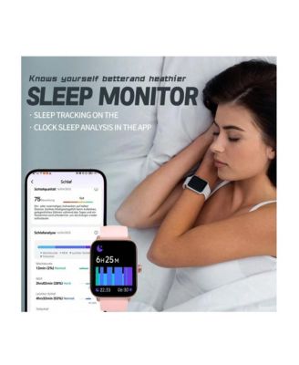 Smart Watches For Women Men, Alexa Built-In 1.8" Fitness Tracker Watch For Android IOS, Waterproof Activity Trackers With 105+ Sport Modes