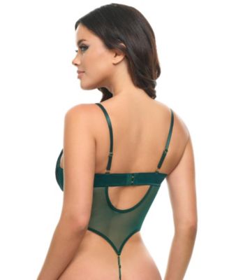 Women's Kenzi Sheer Lace Teddy