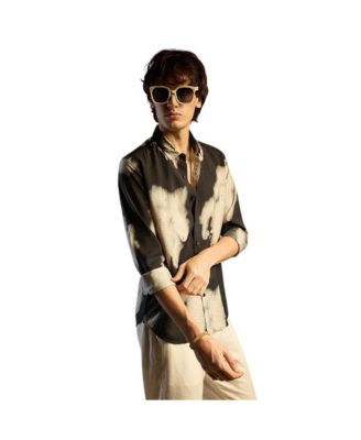 Men's Contrast Dab Shirt