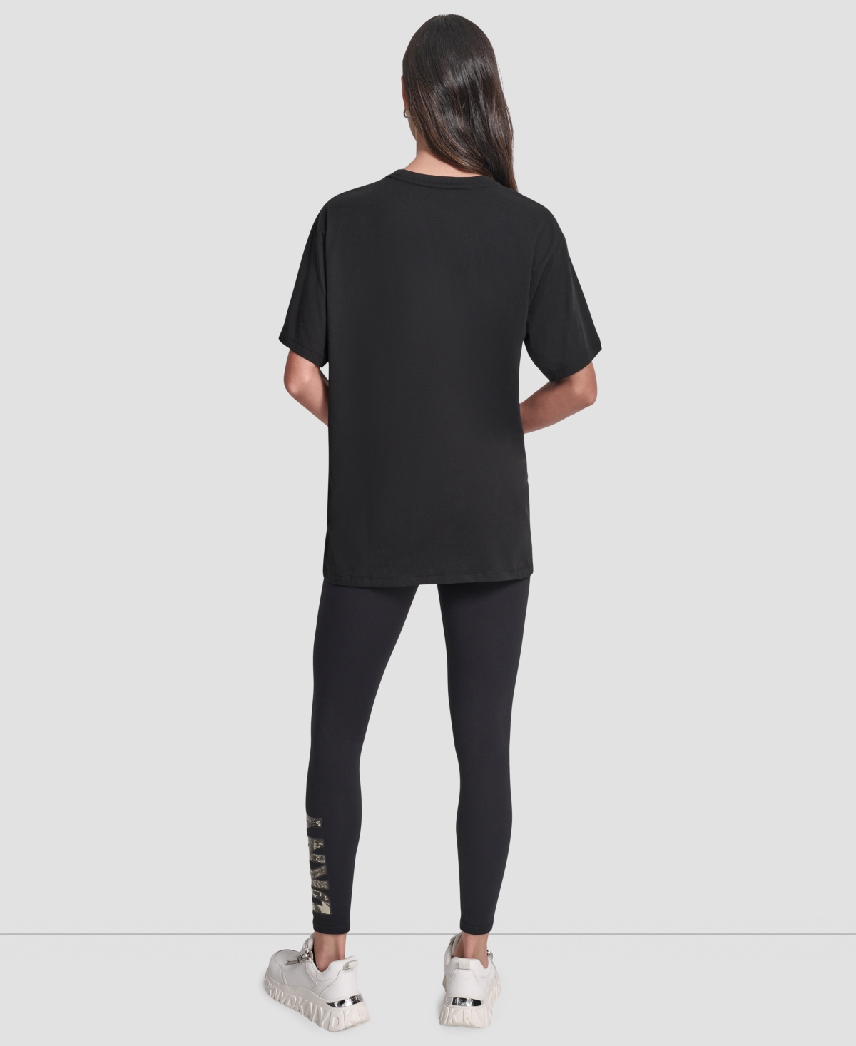 Dkny Women's Oversized Short Sleeve Tunic T-Shirt