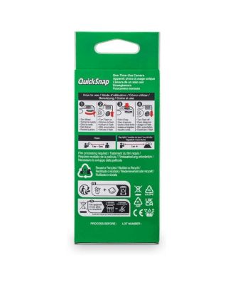 QuickSnap Flash 400 35mm Single-Use Disposable Camera with Flash, 27 Exposures