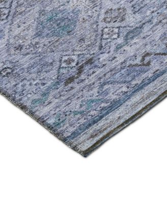 Karaj Washable KJ4 2'3"x7'6" Runner Area Rug