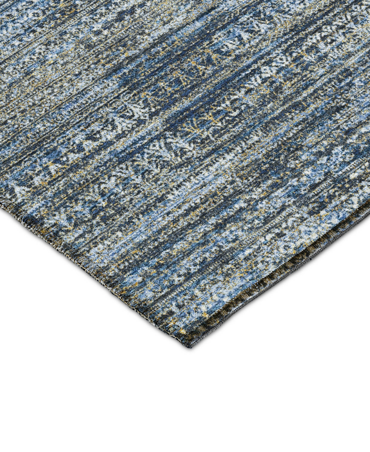 Dalyn Solace Sl3 2'3"x7'6" Runner Area Rug In Blue