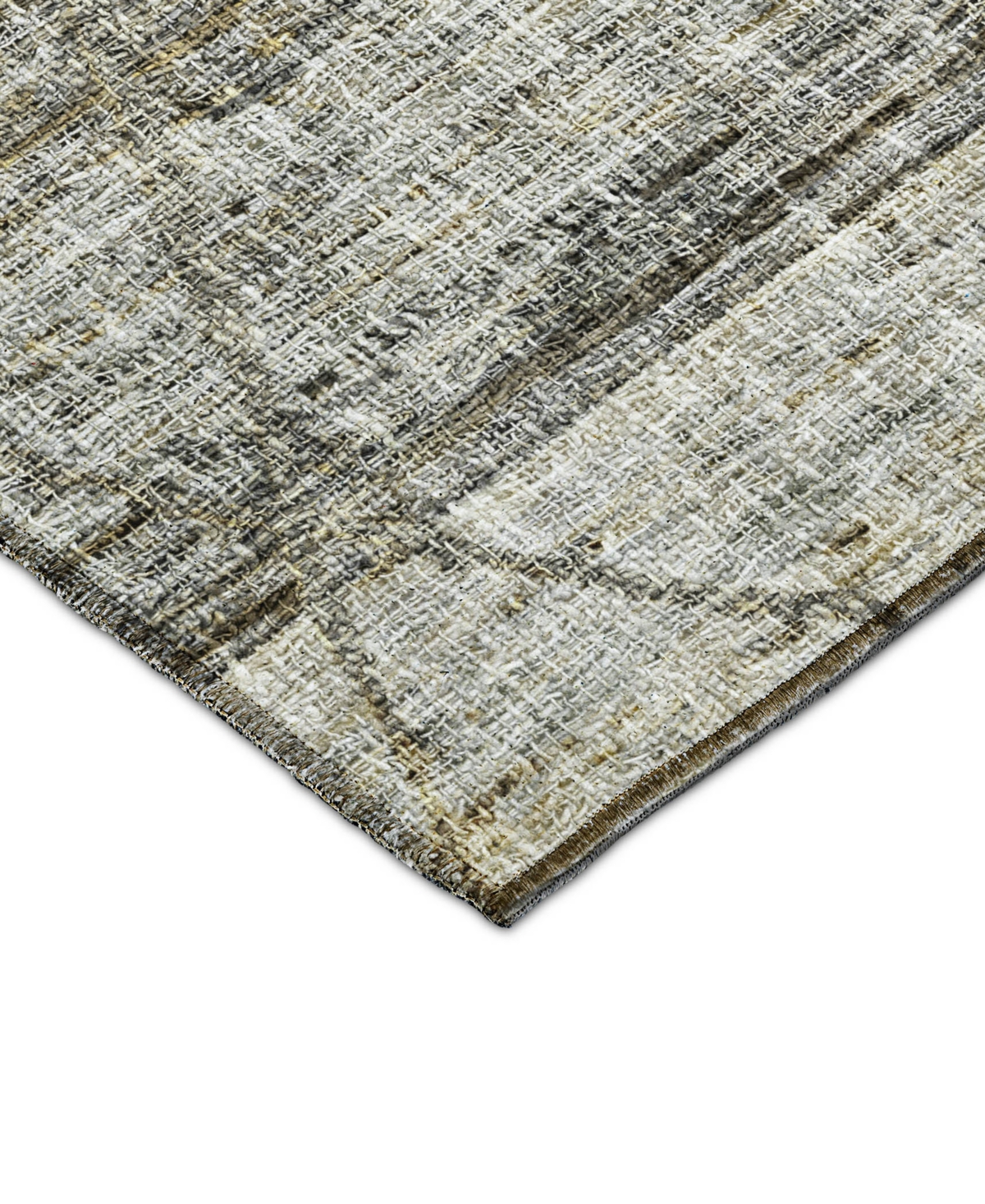 Dalyn Portico Po1 2'3"x7'6" Runner Area Rug In Gray