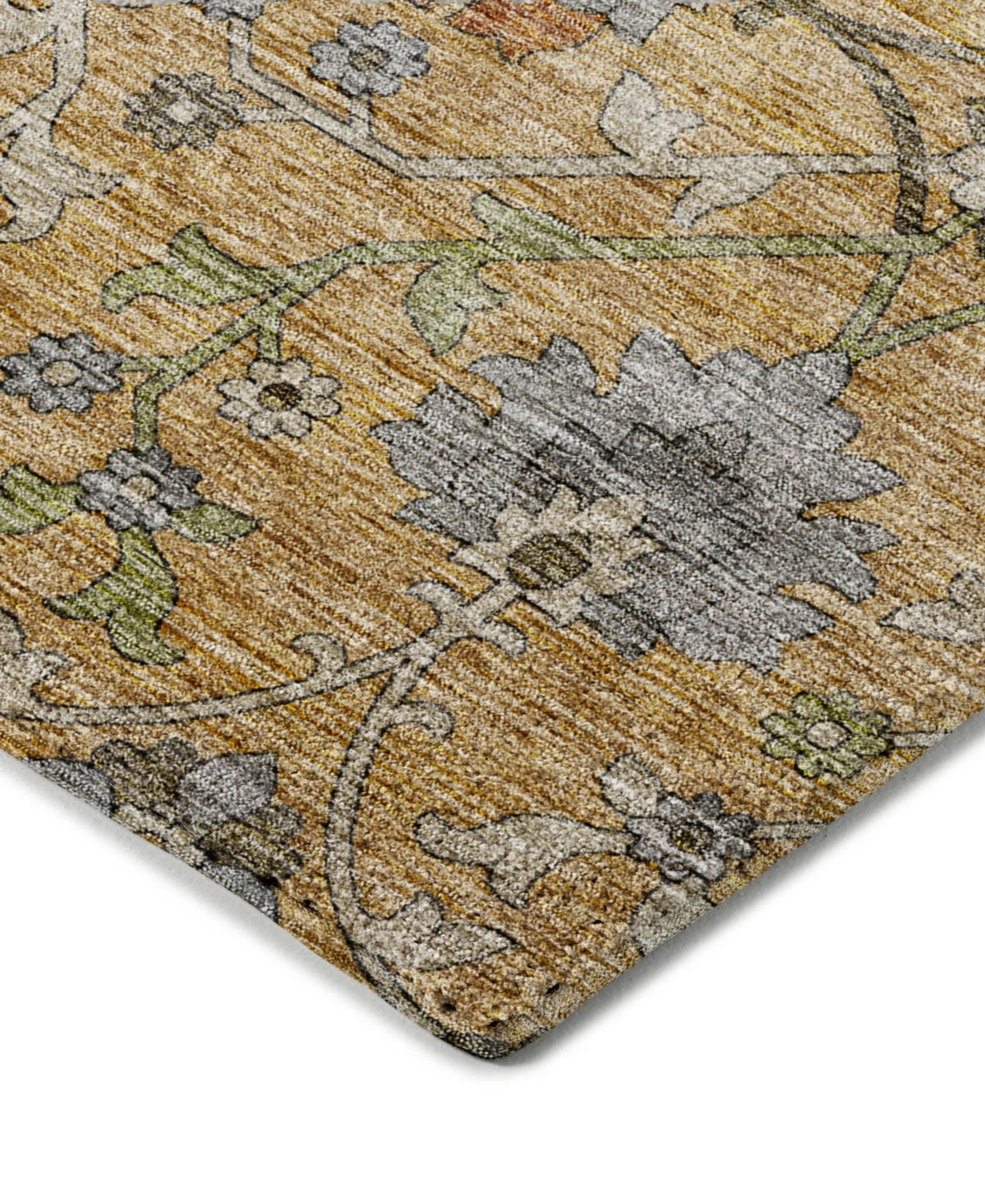 Dalyn Silk Road Washable Sr1 2'3"x7'6" Runner Area Rug In Orange