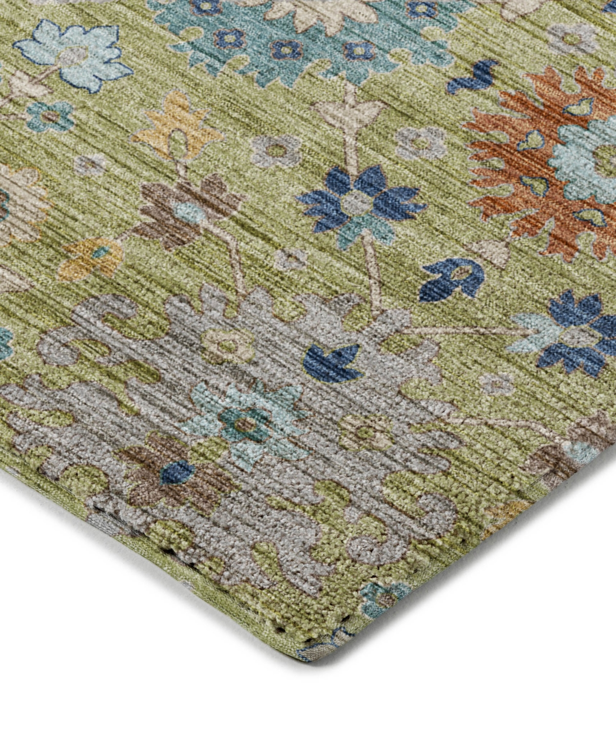 Dalyn Silk Road Sr3 3'x5' Area Rug In Green