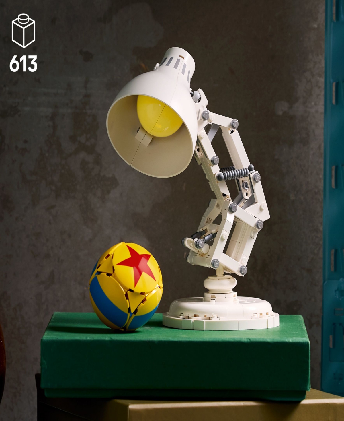 Lego Ideas Disney Pixar Luxo Jr. Building Set 21357, 613 Pieces In Multi