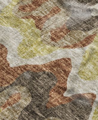 Lorenzo Washable LN6 8'x8' Round Area Rug