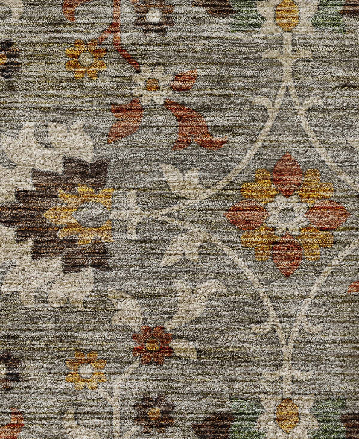 Dalyn Silk Road Sr4 3'x5' Area Rug In Gray