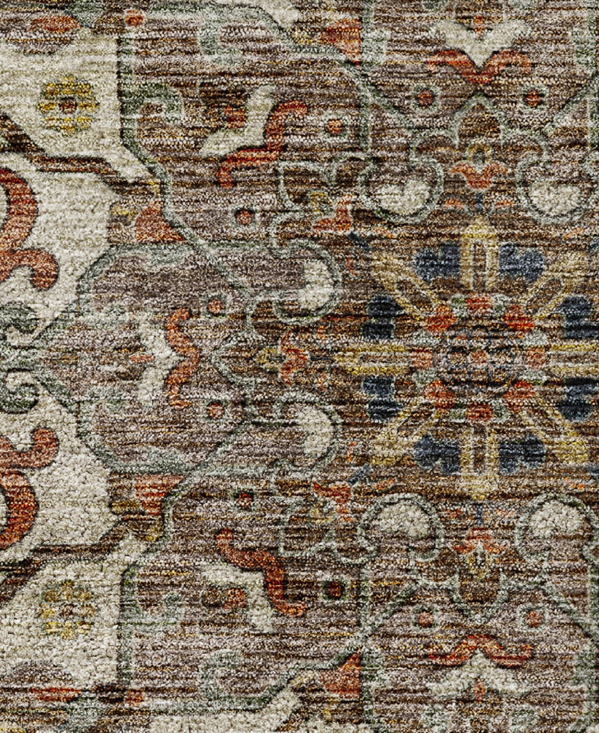 Dalyn Silk Road Sr6 3'x5' Area Rug In Brown