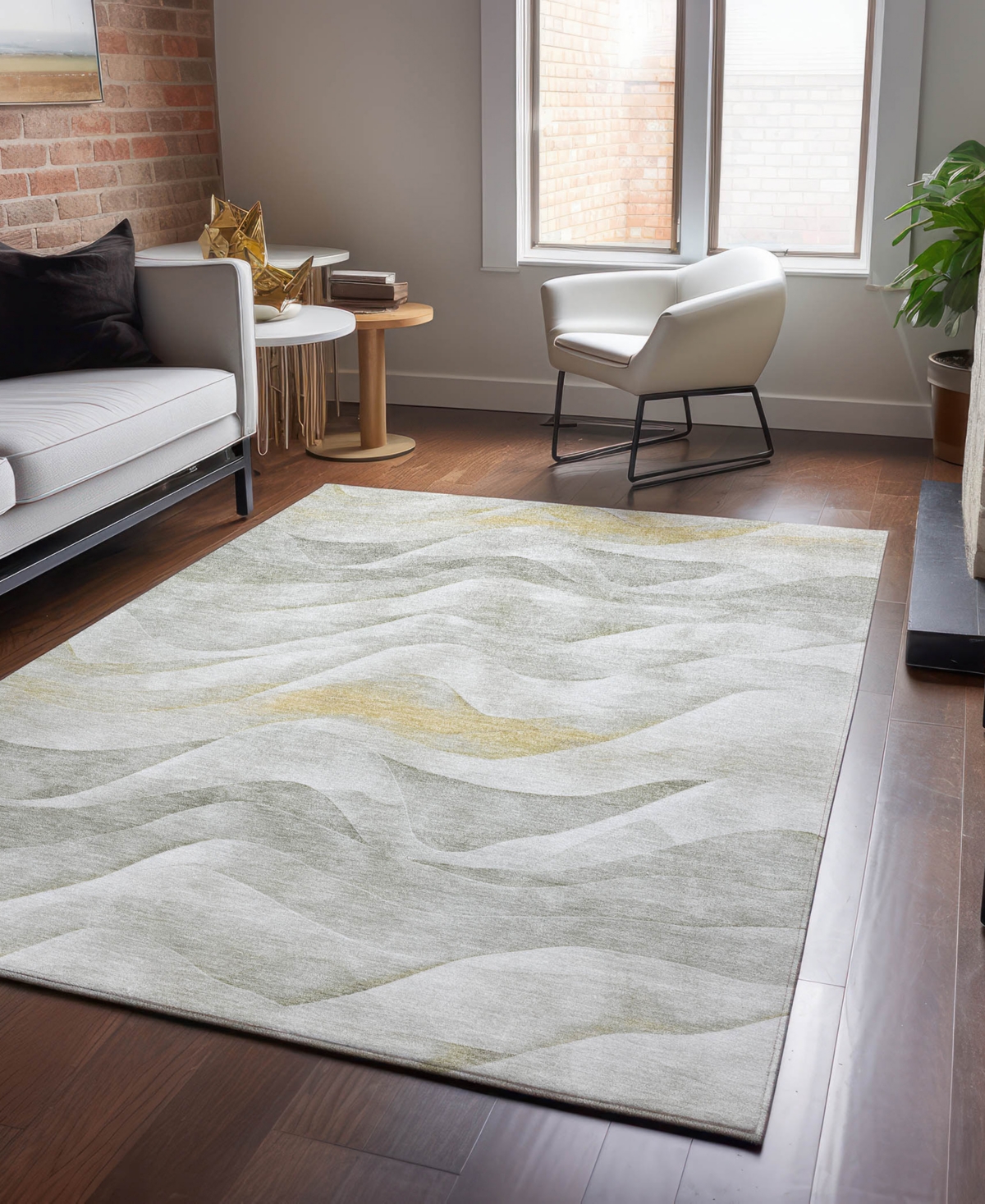 Dalyn Pacifica Pa3 2'6"x3'10" Area Rug In Gray
