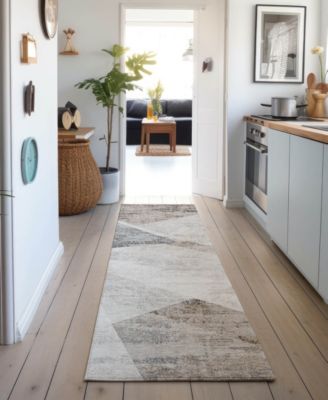 Neo Washable NO11 2'3"x7'6" Runner Area Rug