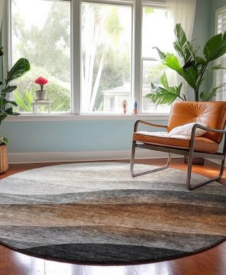 Neo Washable NO1 8'x8' Round Area Rug