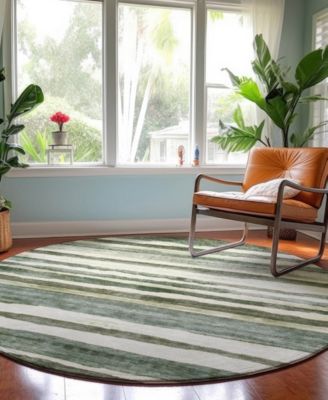 Neo Washable NO16 8'x8' Round Area Rug