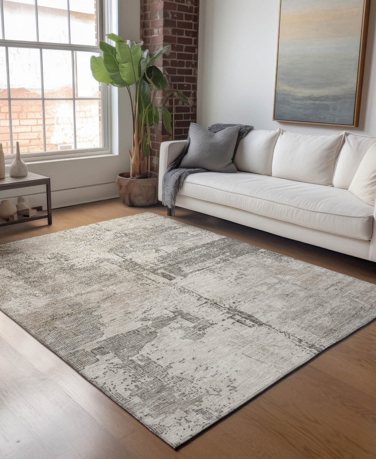 Dalyn Nouveau Nv8 8'x10' Area Rug In Gray