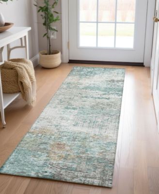 Solace Washable SL5 2'3"x7'6" Runner Area Rug