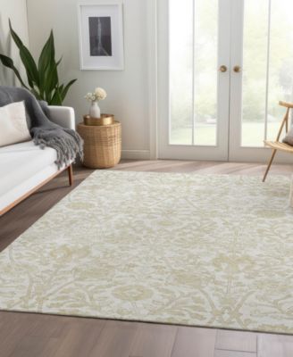 Solace Washable SL8 2'6"x3'10" Area Rug