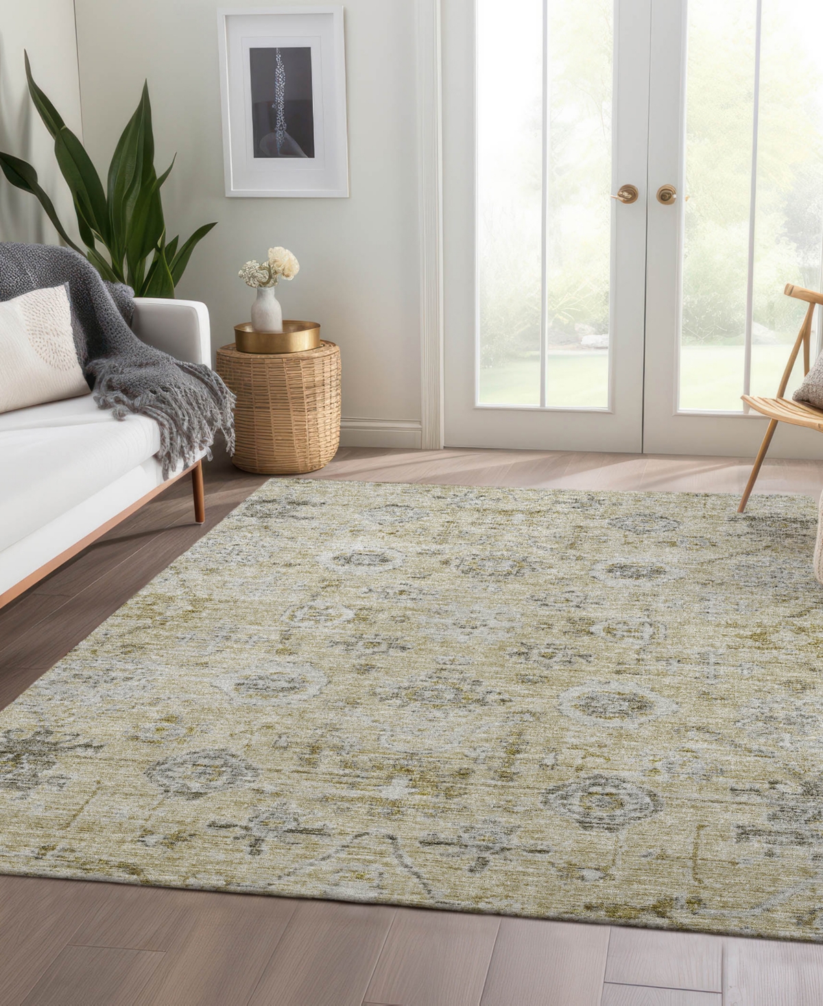 Dalyn Solace Sl10 3'x5' Area Rug In Neutral