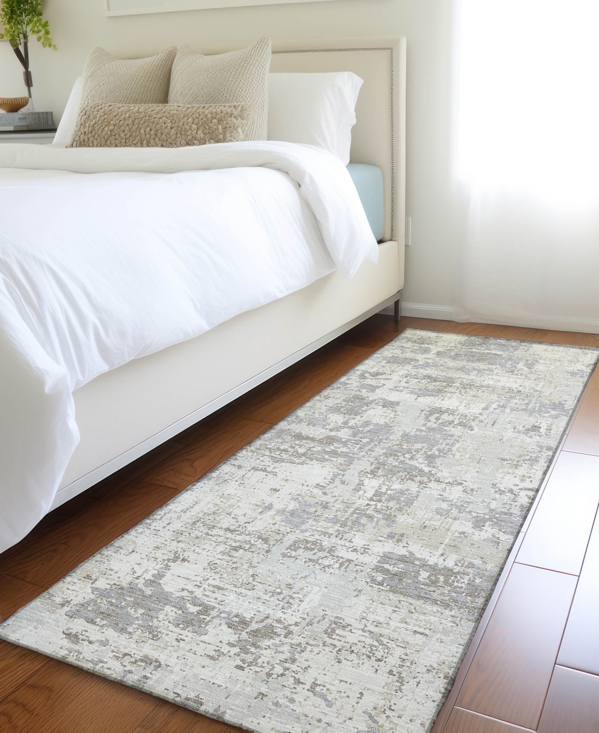 Dalyn Kochi Kc7 2'3"x7'6" Runner Area Rug In Neutral