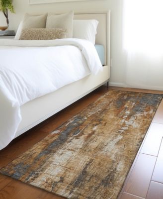 Kochi Washable KC10 2'3"x7'6" Runner Area Rug