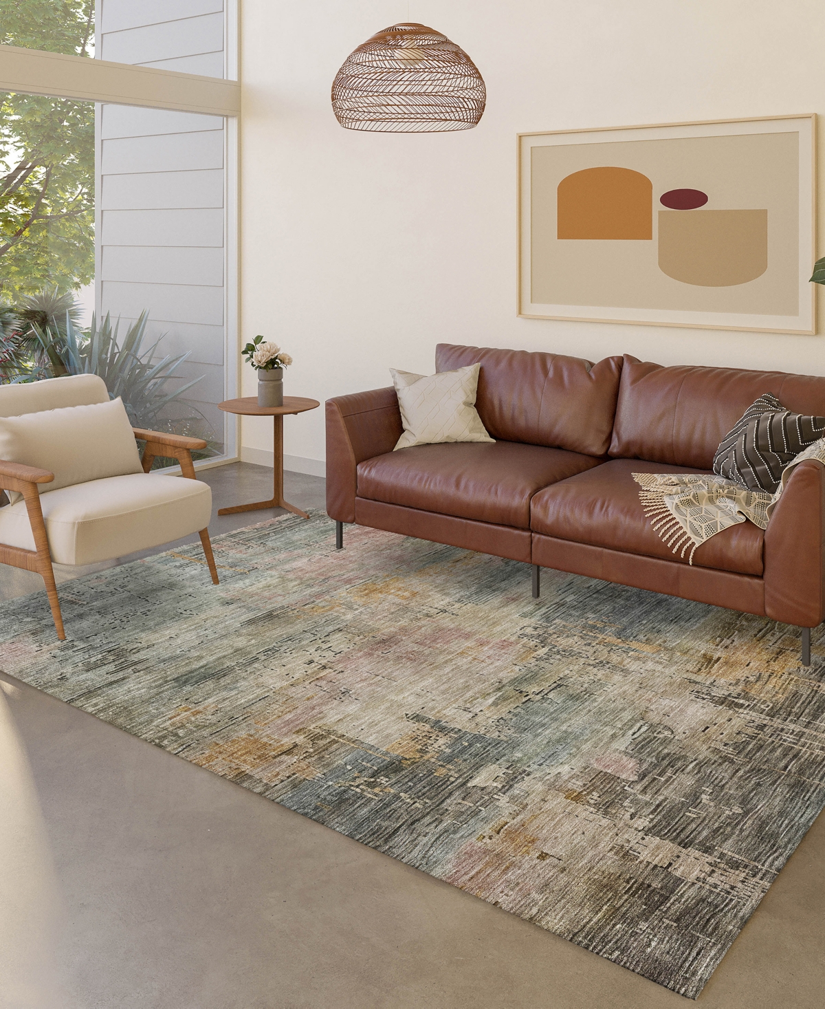 Dalyn Kochi Kc15 2'6"x3'10" Area Rug In Multi