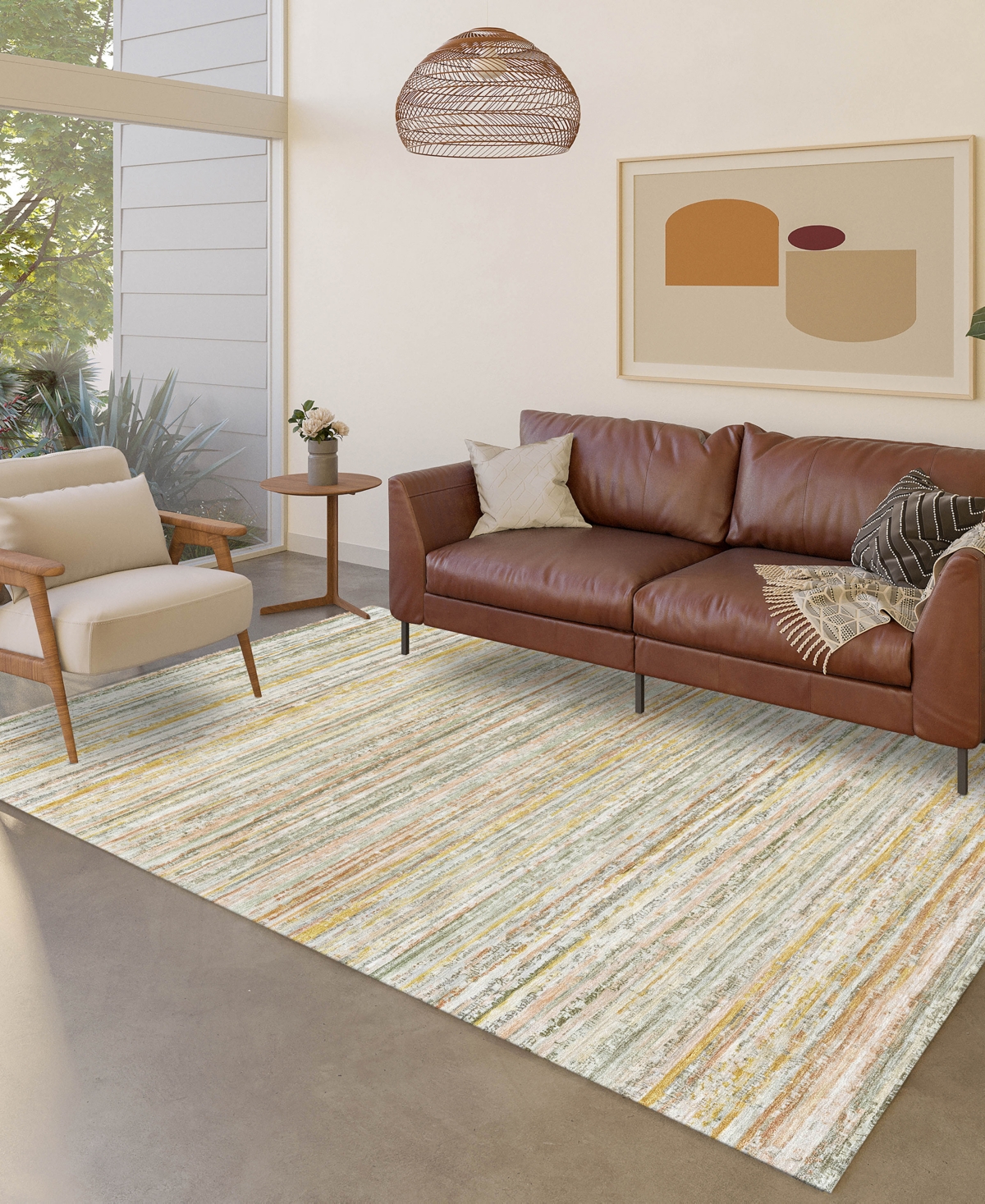 Dalyn Kochi Kc3 2'6"x3'10" Area Rug In Multi
