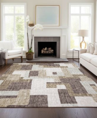 Portico Washable PO3 10'x14' Area Rug