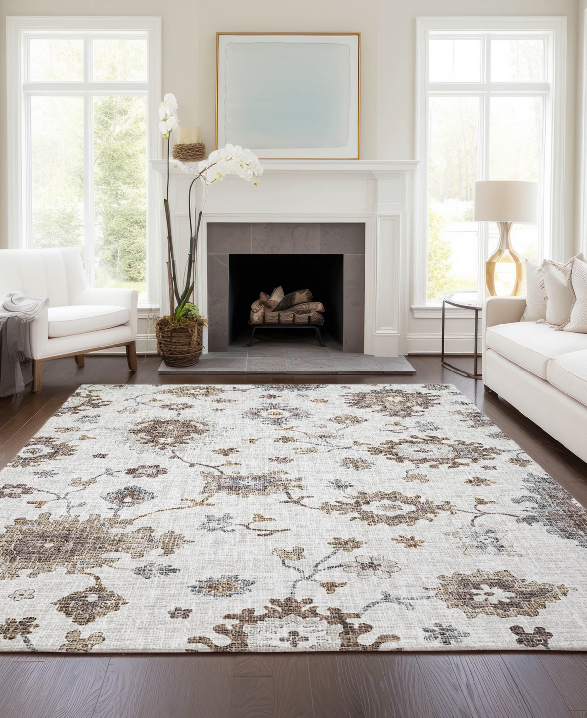 Dalyn Portico Po6 2'6"x3'10" Area Rug In Multi