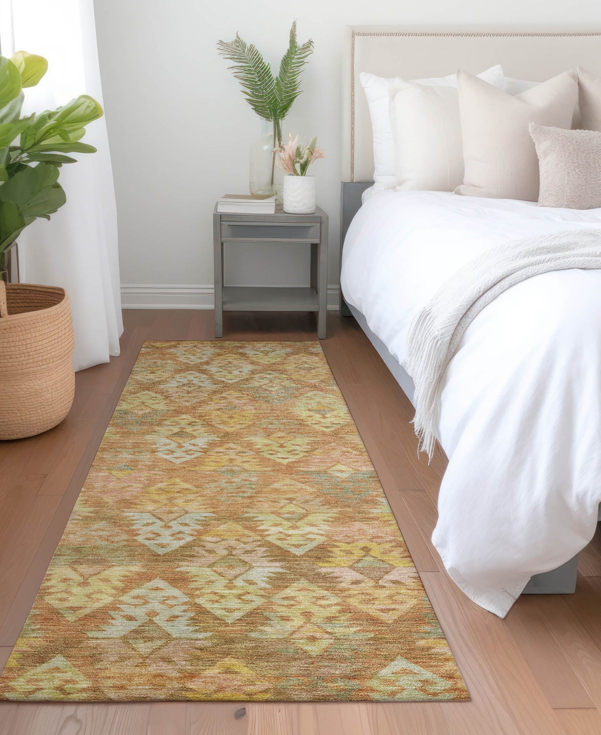 Dalyn Tabrook Tb2 2'3"x7'6" Runner Area Rug In Brown