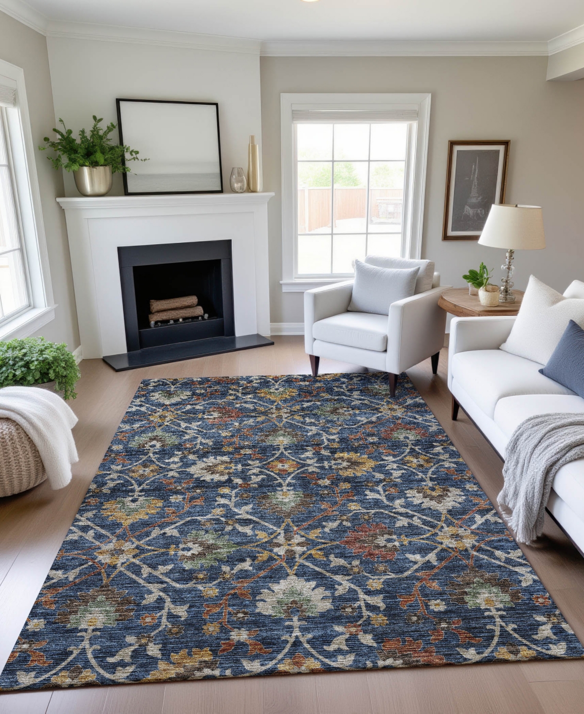Dalyn Silk Road Sr4 8'x10' Area Rug In Multi
