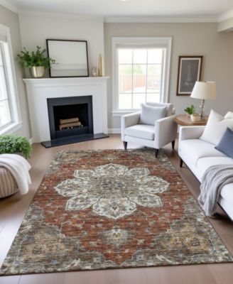 Silk Road Washable SR6 9'x12' Area Rug