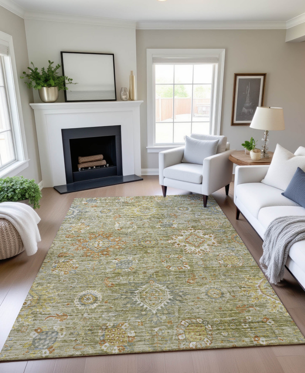 Dalyn Silk Road Sr9 9'x12' Area Rug In Multi