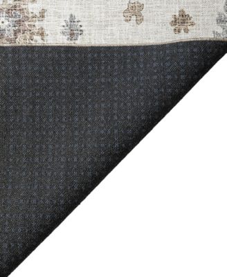 Portico Washable PO6 8'x8' Round Area Rug