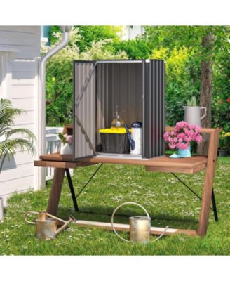 Outdoor Storage Cabinet & Package Delivery Boxes