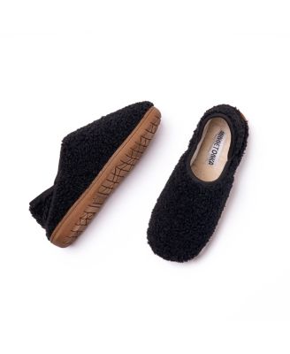 Women's Packaway Fabric Slipper Collabsible Heel