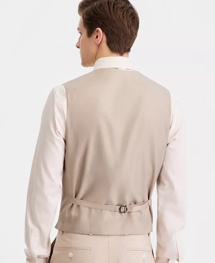 Men's Modern-Fit TH Flex Stretch  Cotton Suit Separate Vest - thumbnail 6