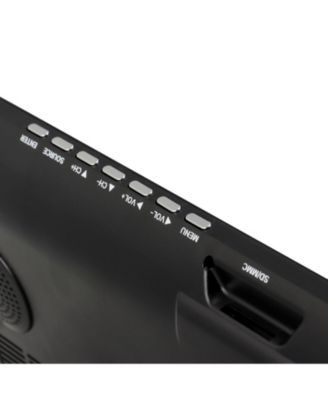 Portable Rechargeable 14 Inch LED TV with HDMI, SD/MMC, USB, VGA, AV In/Out and Built-in Digital Tuner