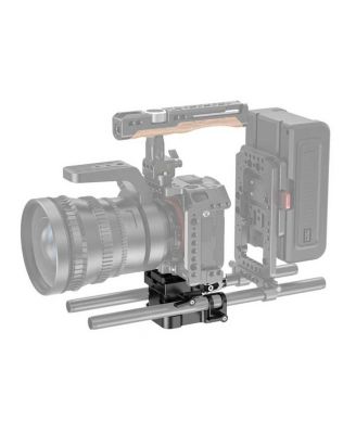 Universal 15mm Rail Support System Baseplate with Thumb-Lever Locks