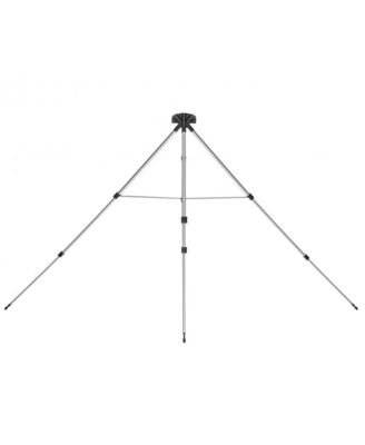 8x8' X-Drop Pro Wrinkle-Resistant Backdrop Kit with Stand, Neutral Gray