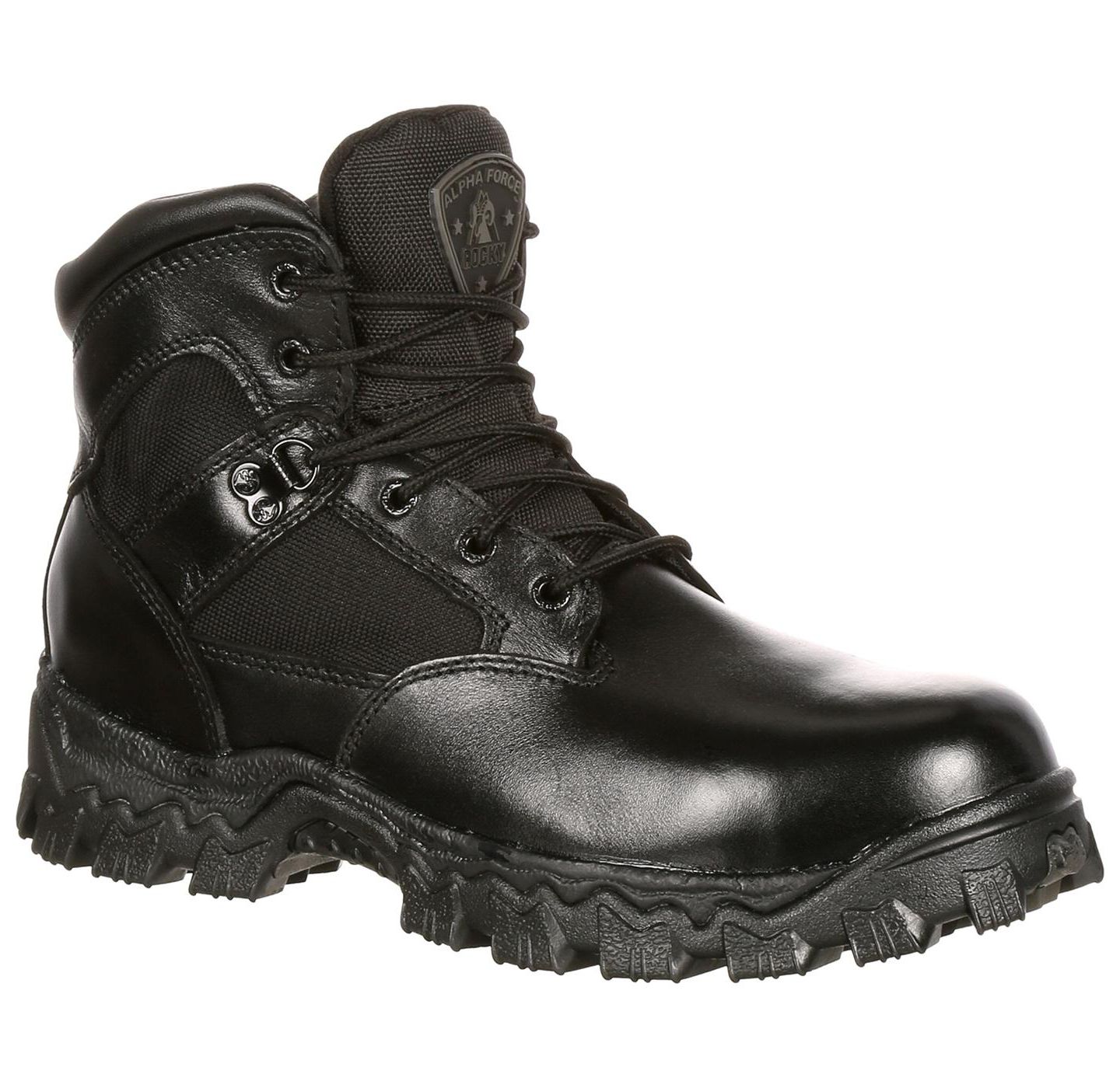 Мужские ботинки ROCKY Alpha Force Composite Toe Waterproof Public Service Boot, цвет: Чёрный — фото 7