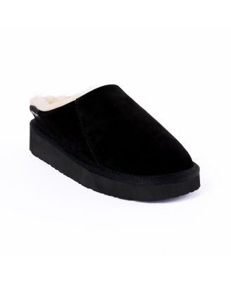 Women's Coze Around Clog Suede Slippers