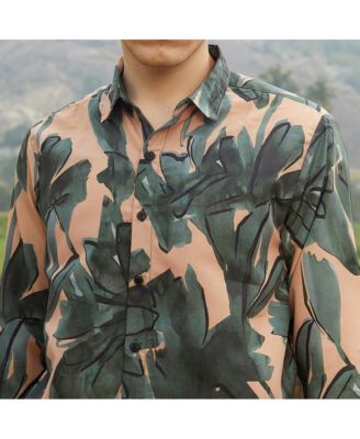 Men's Artistic Botanical Shirt