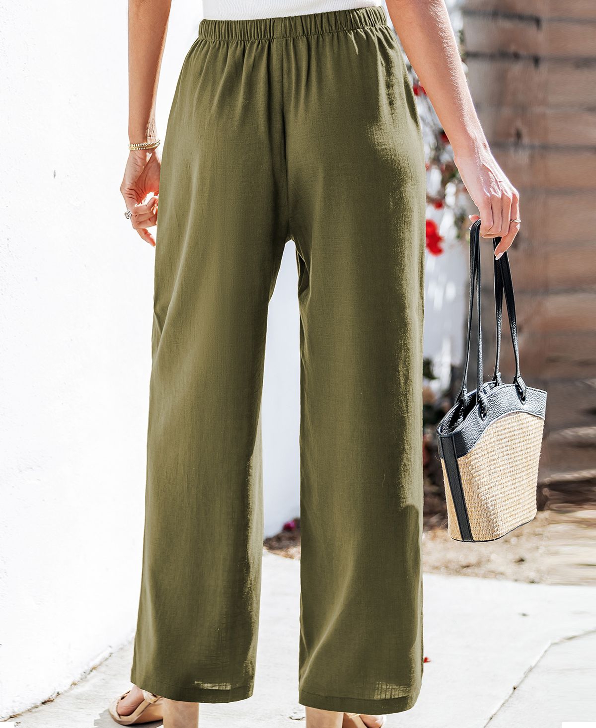 Cupshe Women's Salt Breeze Pants