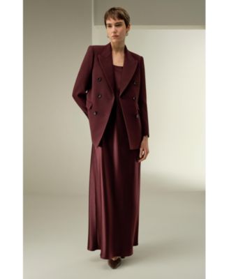 Women's U-Neck Minimalist Slip Dress