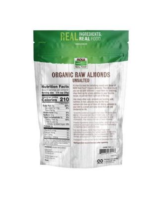 Raw Almonds Unsalted ,12 Oz